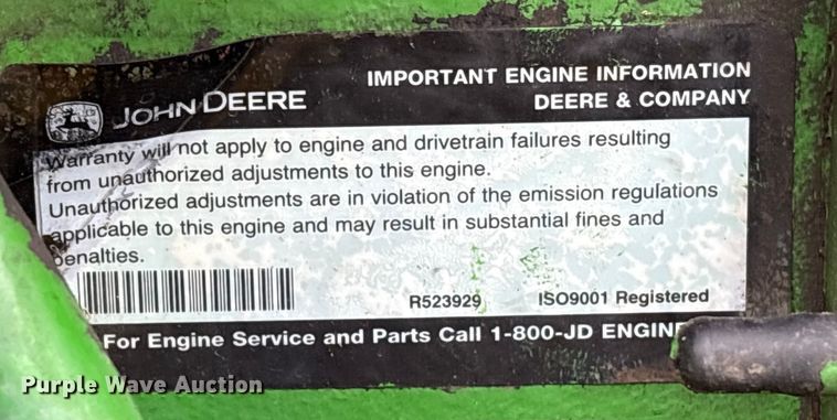 image for item EU7160 2008 John Deere 6430 MFWD tractor