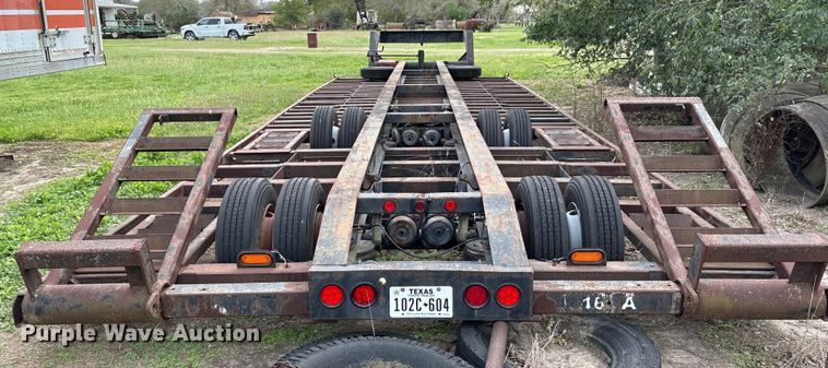 image for item EU7162 1994 Shop built Combine trailer