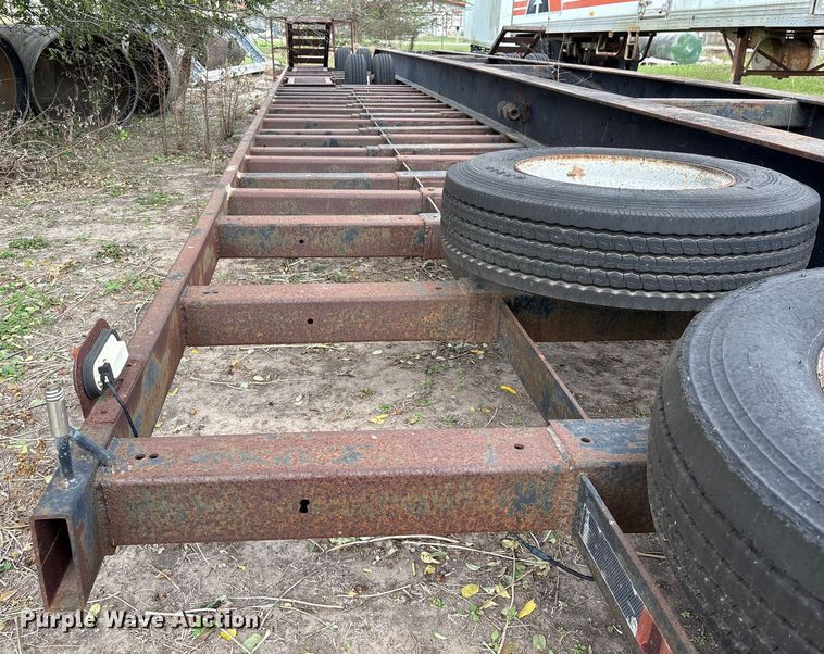 image for item EU7162 1994 Shop built Combine trailer