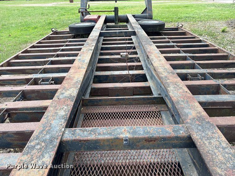 image for item EU7162 1994 Shop built Combine trailer