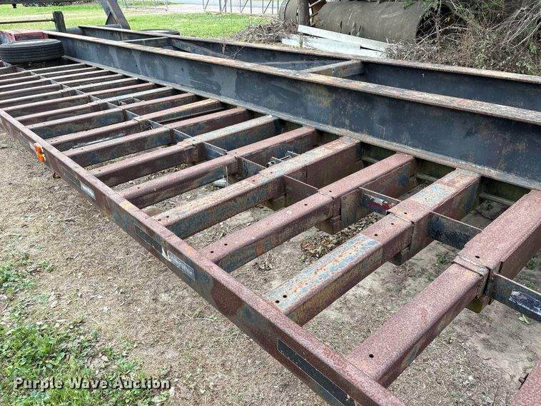 image for item EU7162 1994 Shop built Combine trailer