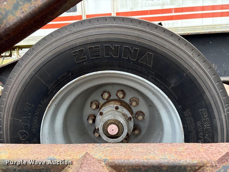 image for item EU7162 1994 Shop built Combine trailer