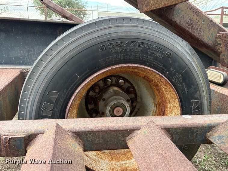 image for item EU7162 1994 Shop built Combine trailer