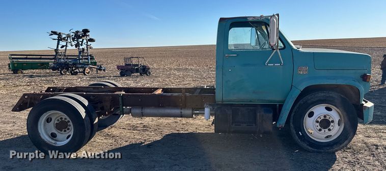 image for item FB0573 1973 Chevrolet C60 truck cab and chassis