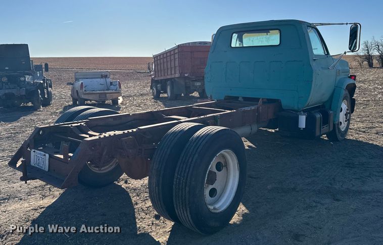 image for item FB0573 1973 Chevrolet C60 truck cab and chassis