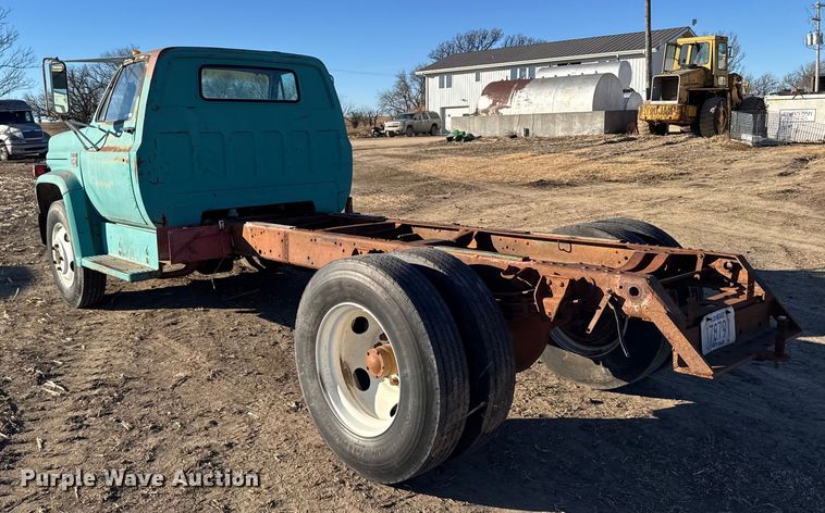image for item FB0573 1973 Chevrolet C60 truck cab and chassis