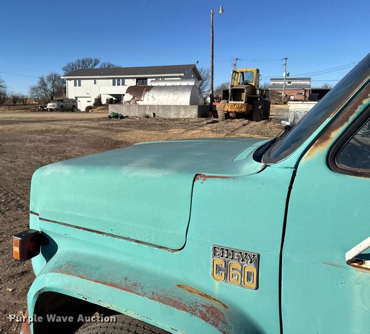 image for item FB0573 1973 Chevrolet C60 truck cab and chassis