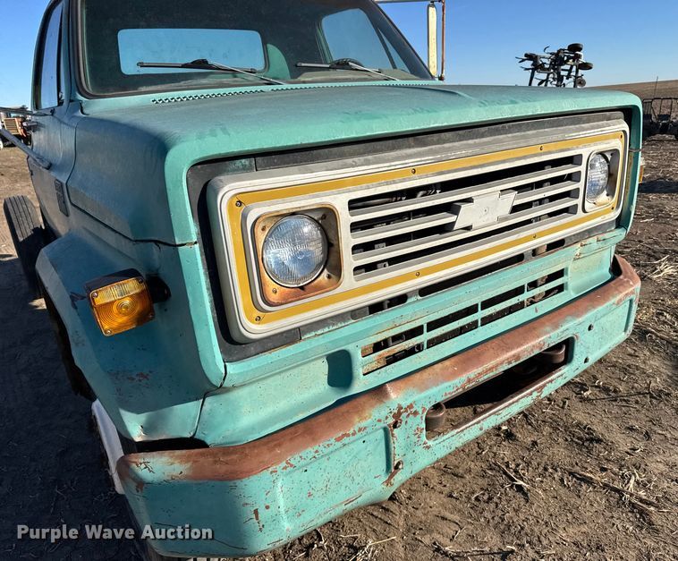 image for item FB0573 1973 Chevrolet C60 truck cab and chassis