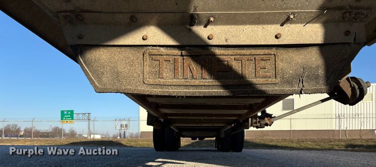 image for item FG0032 1990 Timpte Super Hopper grain trailer