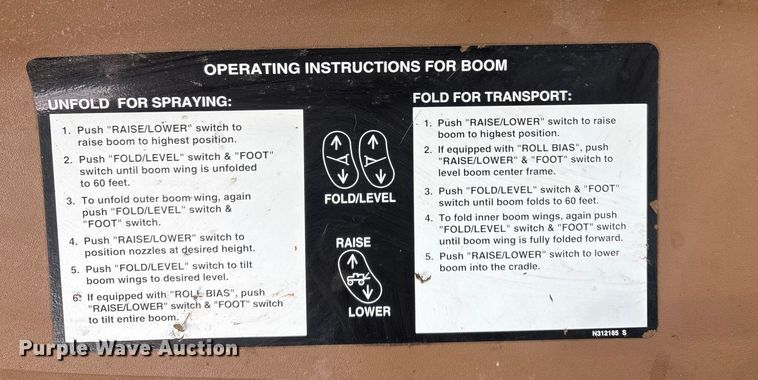 image for item FG2577 2013 John Deere 4730 sprayer