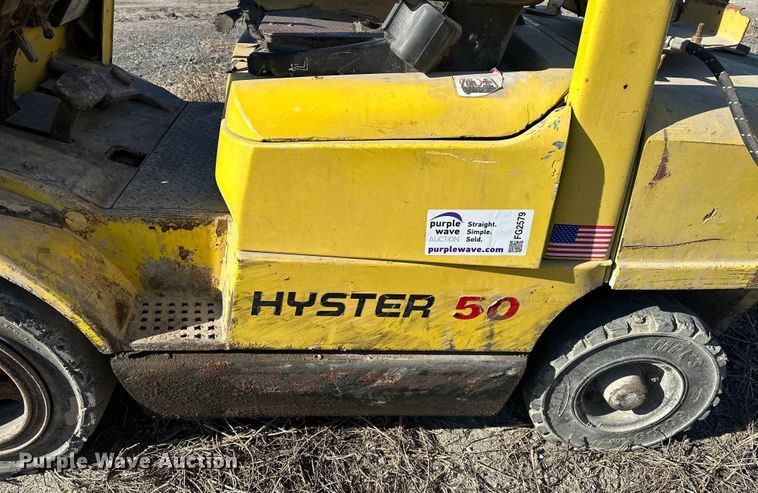image for item FG2579 Hyster H50XM forklift
