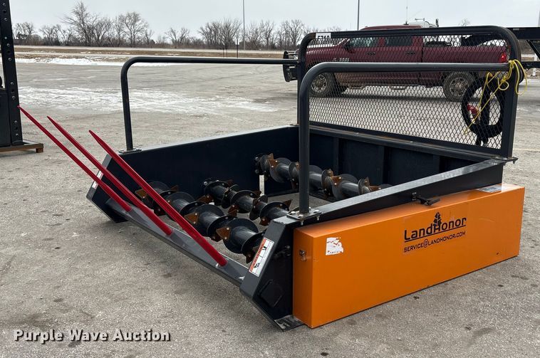 image for item FG2612 2025 Landhoner RBP-13-72W skid steer bale processor