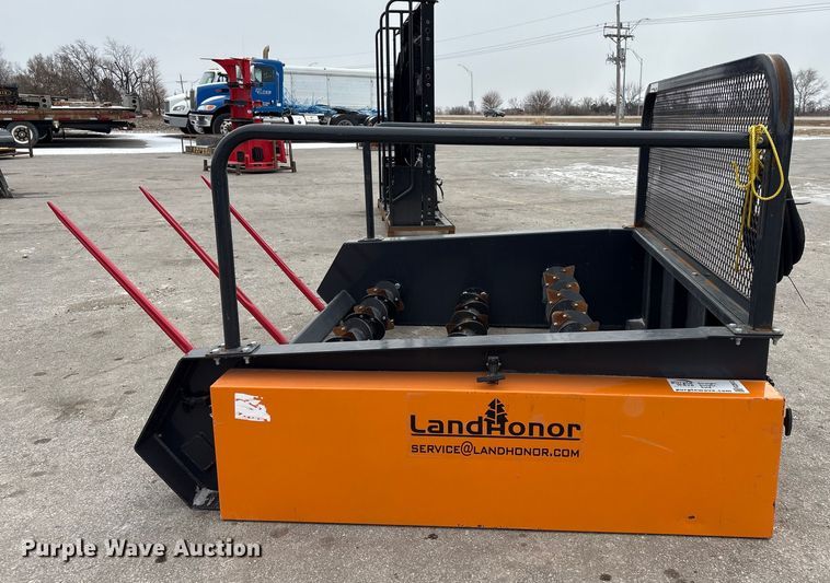 image for item FG2612 2025 Landhoner RBP-13-72W skid steer bale processor