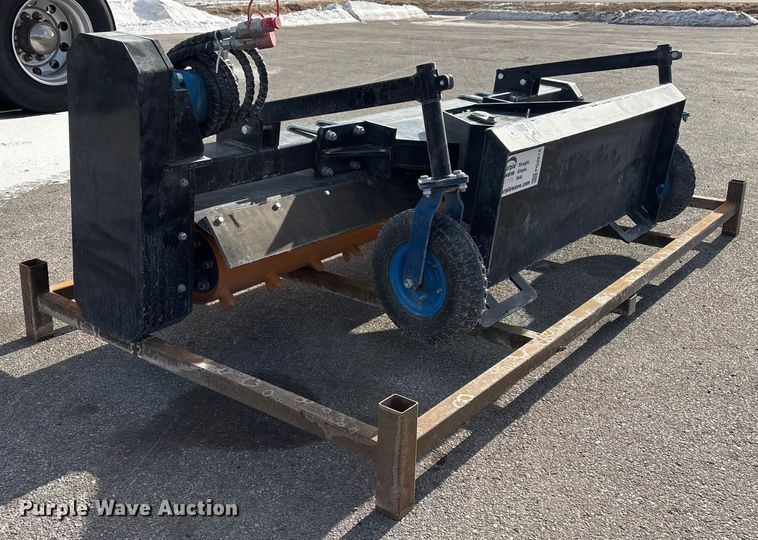 image for item FG2615 2025 Giyi LPR71 skid steer power rake