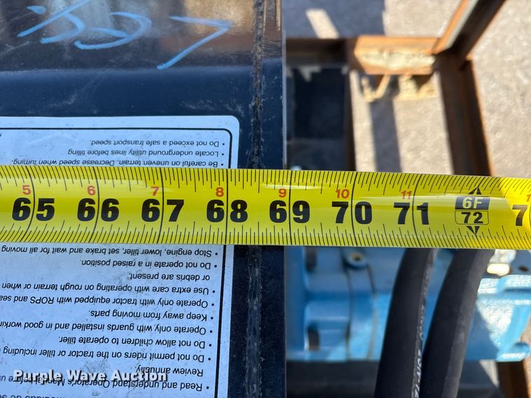 image for item FG2616 2025 Mower King ECSSTR072 skid steer hydraulic tiller