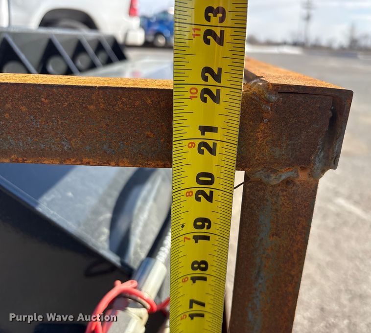 image for item FG2616 2025 Mower King ECSSTR072 skid steer hydraulic tiller