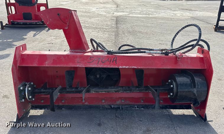 image for item FG2619 2025 Giyi BS55 skid steer snow blower