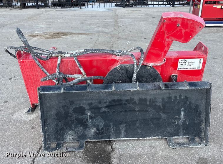 image for item FG2619 2025 Giyi BS55 skid steer snow blower