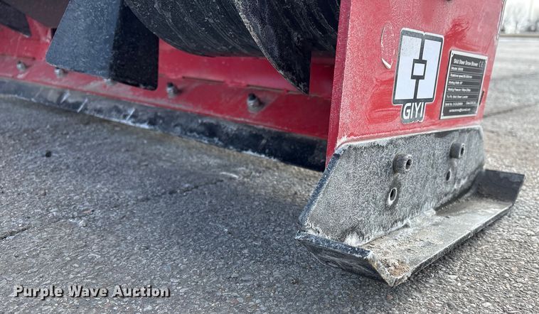 image for item FG2619 2025 Giyi BS55 skid steer snow blower