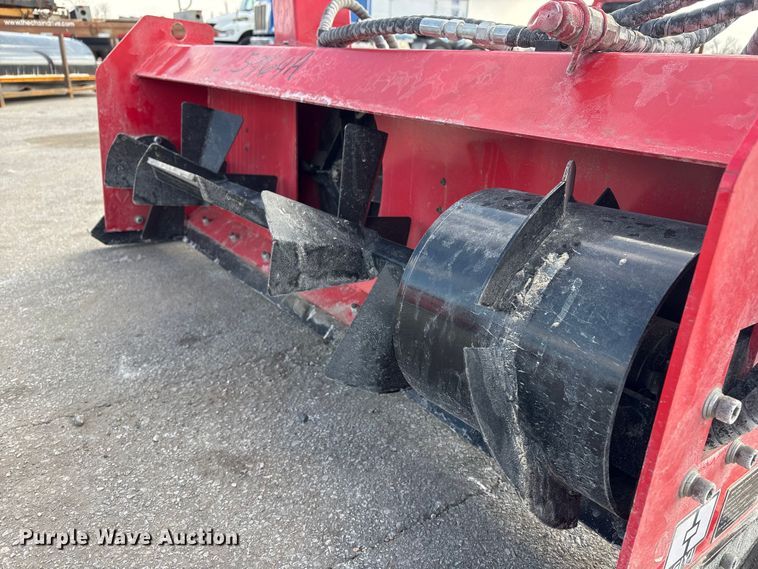 image for item FG2619 2025 Giyi BS55 skid steer snow blower