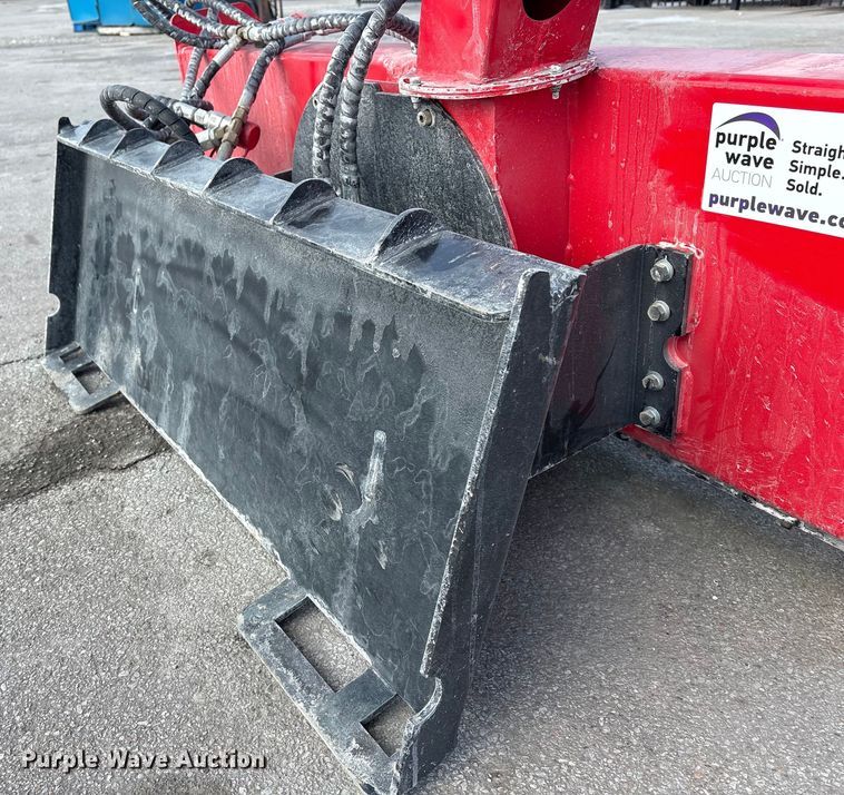 image for item FG2619 2025 Giyi BS55 skid steer snow blower