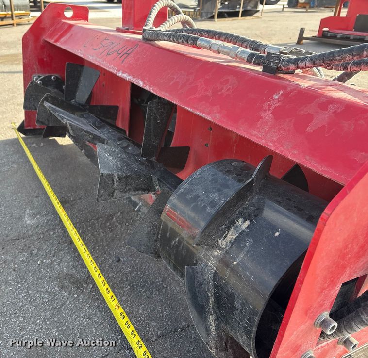 image for item FG2619 2025 Giyi BS55 skid steer snow blower