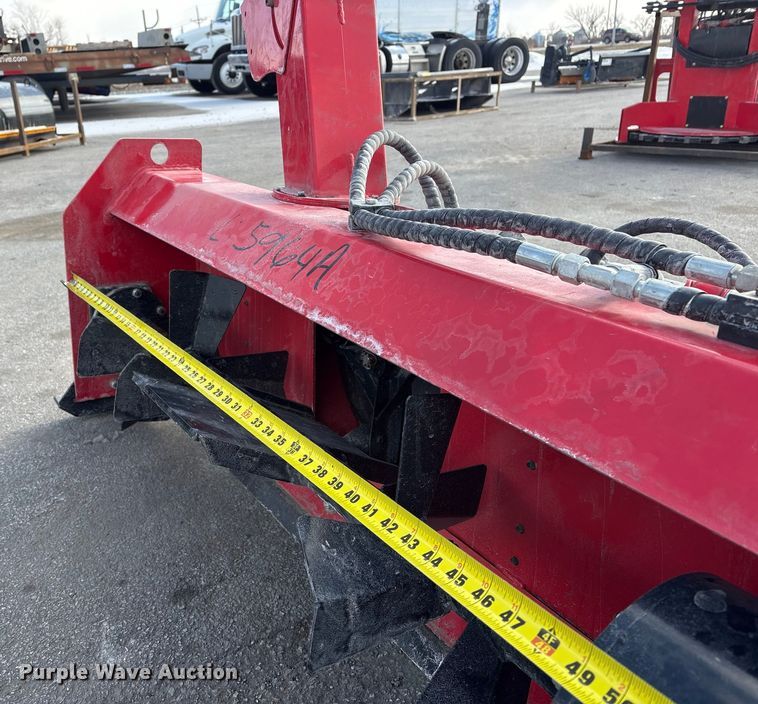 image for item FG2619 2025 Giyi BS55 skid steer snow blower