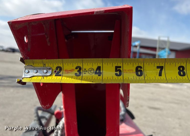 image for item FG2619 2025 Giyi BS55 skid steer snow blower