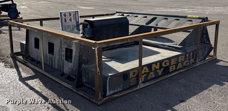 image for item FG2620 2025 Mower King SSRC skid steer rotary mower