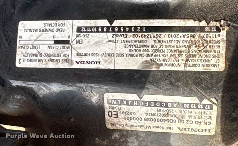 image for item FG2625 2018 Baretto 912 trencher