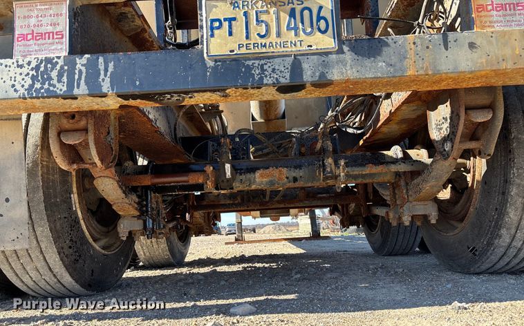 image for item FI1630 2014 Magnolia Adams fertilizer tender trailer