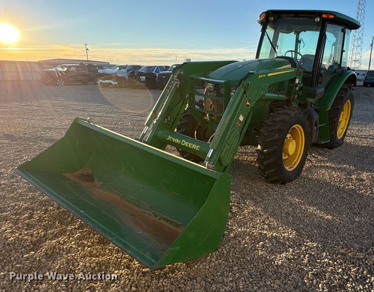 image for item YA1981 2022 John Deere 5100E MFWD tractor