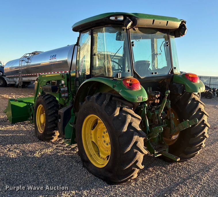image for item YA1981 2022 John Deere 5100E MFWD tractor