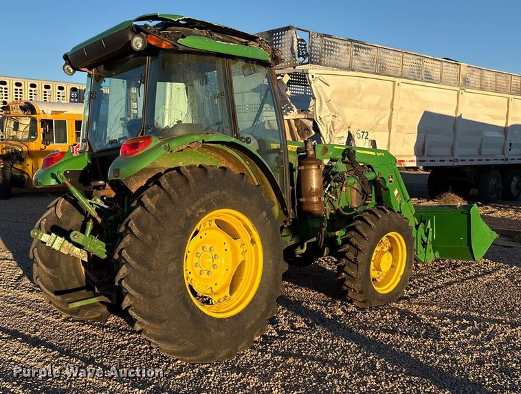 image for item YA1981 2022 John Deere 5100E MFWD tractor