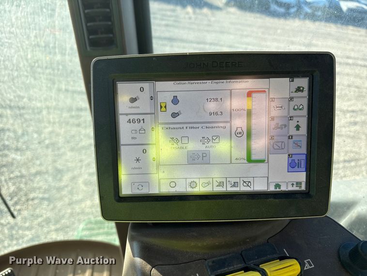 image for item YA1990 2020 John Deere CS690 RWA cotton stripper