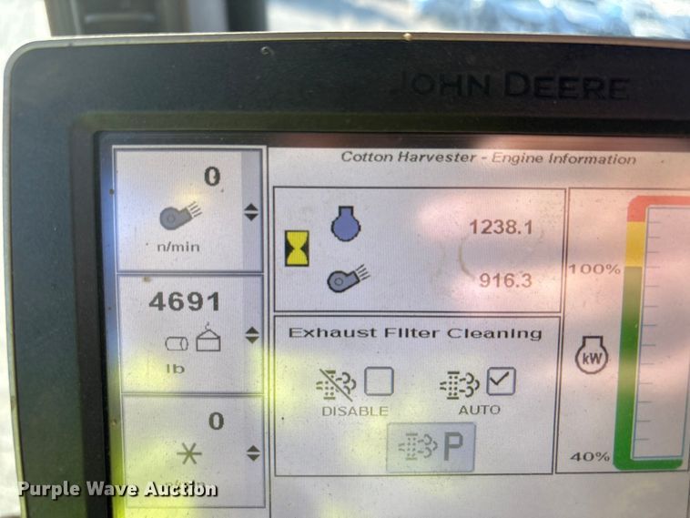 image for item YA1990 2020 John Deere CS690 RWA cotton stripper