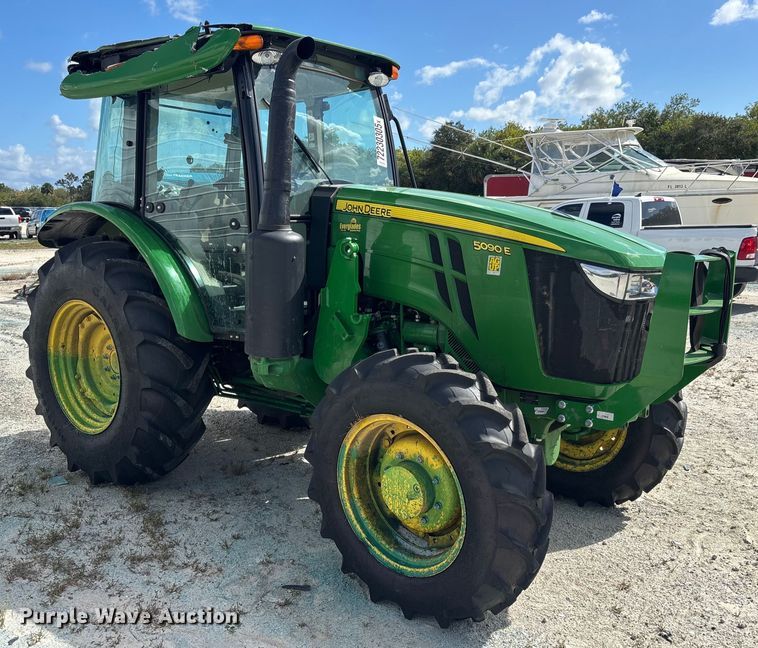 image for item YA1992 2025 John Deere 5090E MFWD tractor