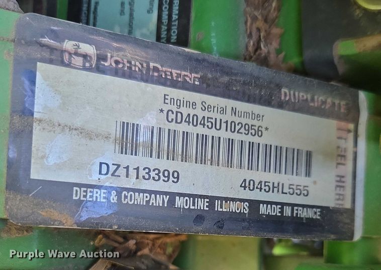 image for item YA2017 2019 John Deere 6130M MFWD tractor