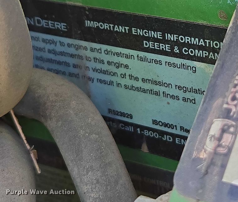 image for item YA2017 2019 John Deere 6130M MFWD tractor