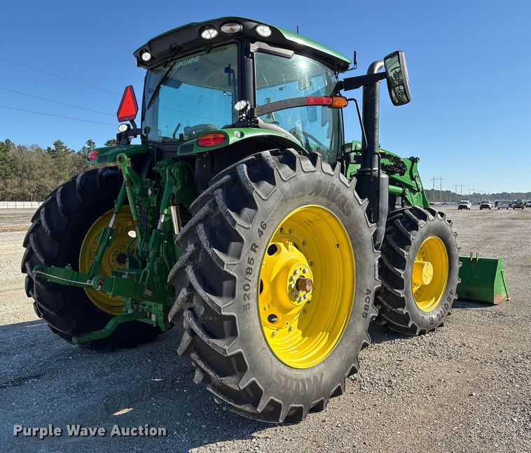 image for item YA2029 2024 John Deere 6R 195 MFWD tractor