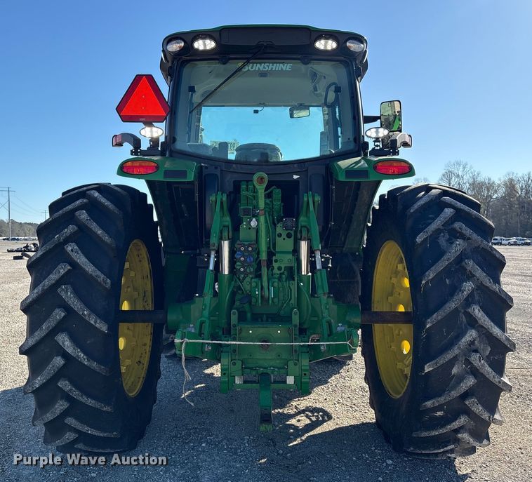 image for item YA2029 2024 John Deere 6R 195 MFWD tractor