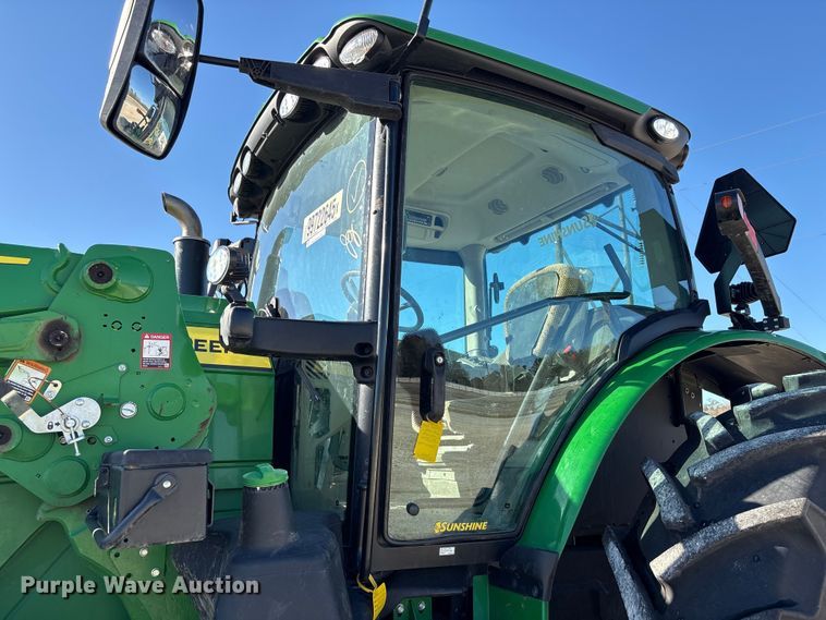 image for item YA2029 2024 John Deere 6R 195 MFWD tractor