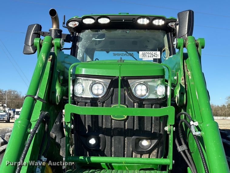 image for item YA2029 2024 John Deere 6R 195 MFWD tractor