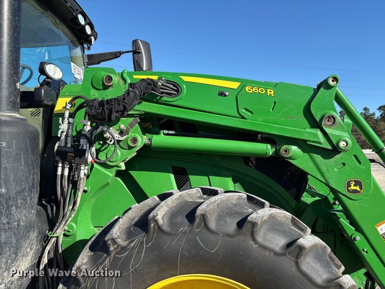 image for item YA2029 2024 John Deere 6R 195 MFWD tractor