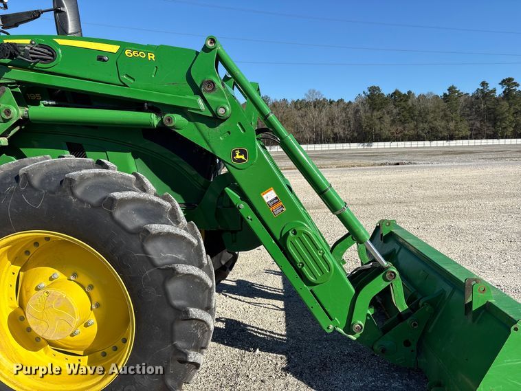 image for item YA2029 2024 John Deere 6R 195 MFWD tractor