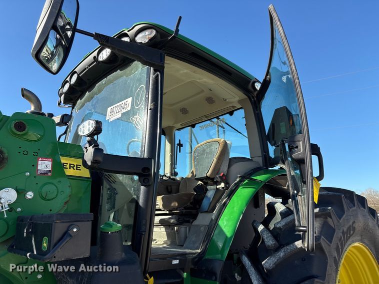 image for item YA2029 2024 John Deere 6R 195 MFWD tractor