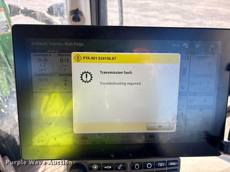 image for item YA2029 2024 John Deere 6R 195 MFWD tractor