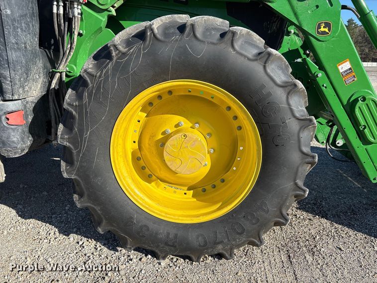 image for item YA2029 2024 John Deere 6R 195 MFWD tractor