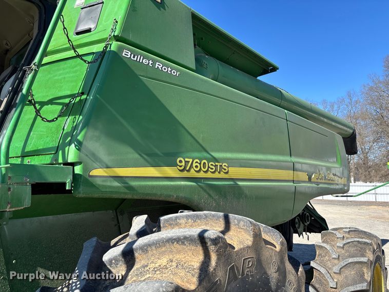 image for item YA2085 2007 John Deere 9760 STS RWA combine