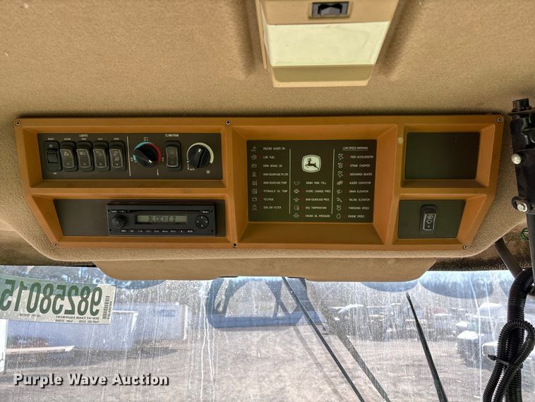 image for item YA2085 2007 John Deere 9760 STS RWA combine